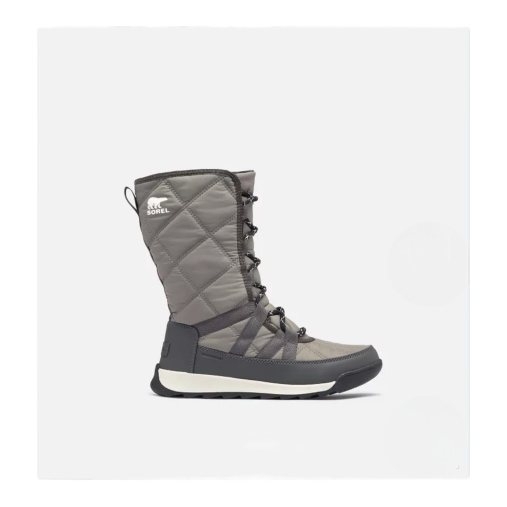 Sorel Women's Charcoal Quilted Winter Boots